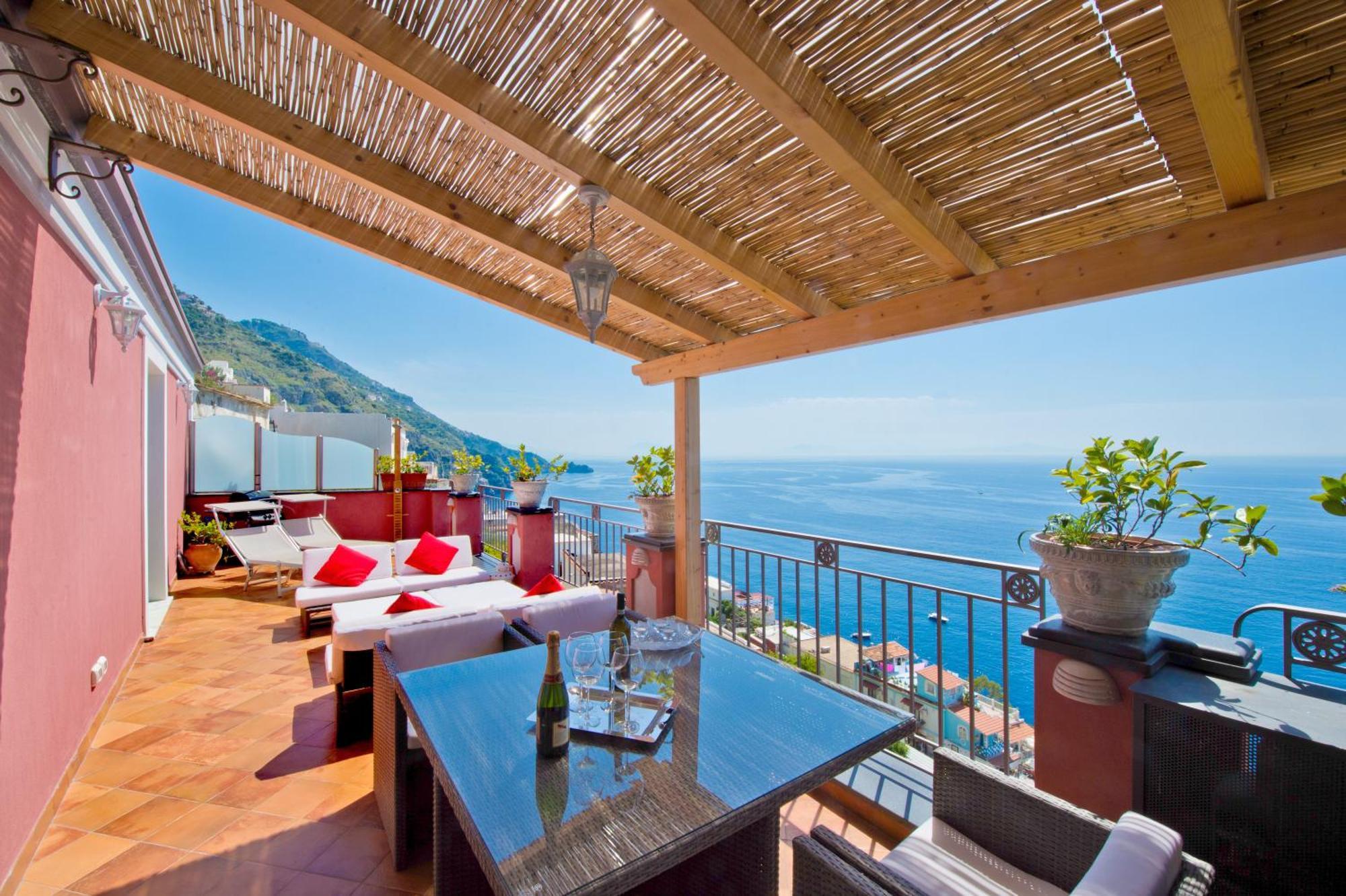 Palazzo Rocco Villa Sunshining In Love Praiano Exterior foto