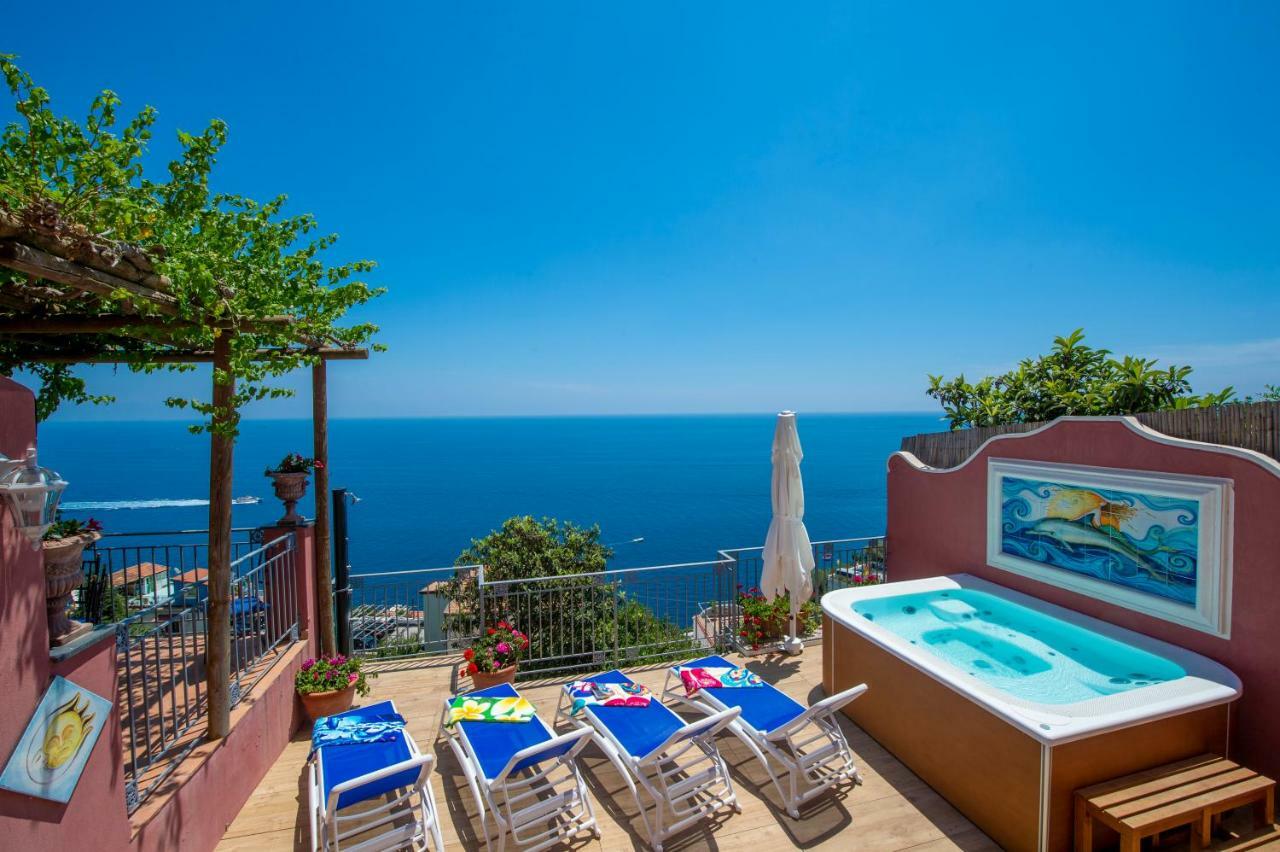 Palazzo Rocco Villa Sunshining In Love Praiano Exterior foto