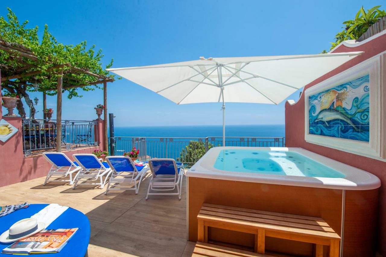 Palazzo Rocco Villa Sunshining In Love Praiano Exterior foto